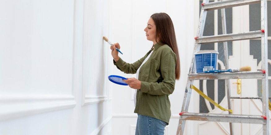Наружная покраска дома